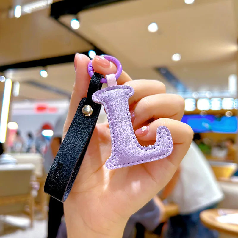 A to Z PU Leather Initial Lett - Monogram Keychain Leather review and price