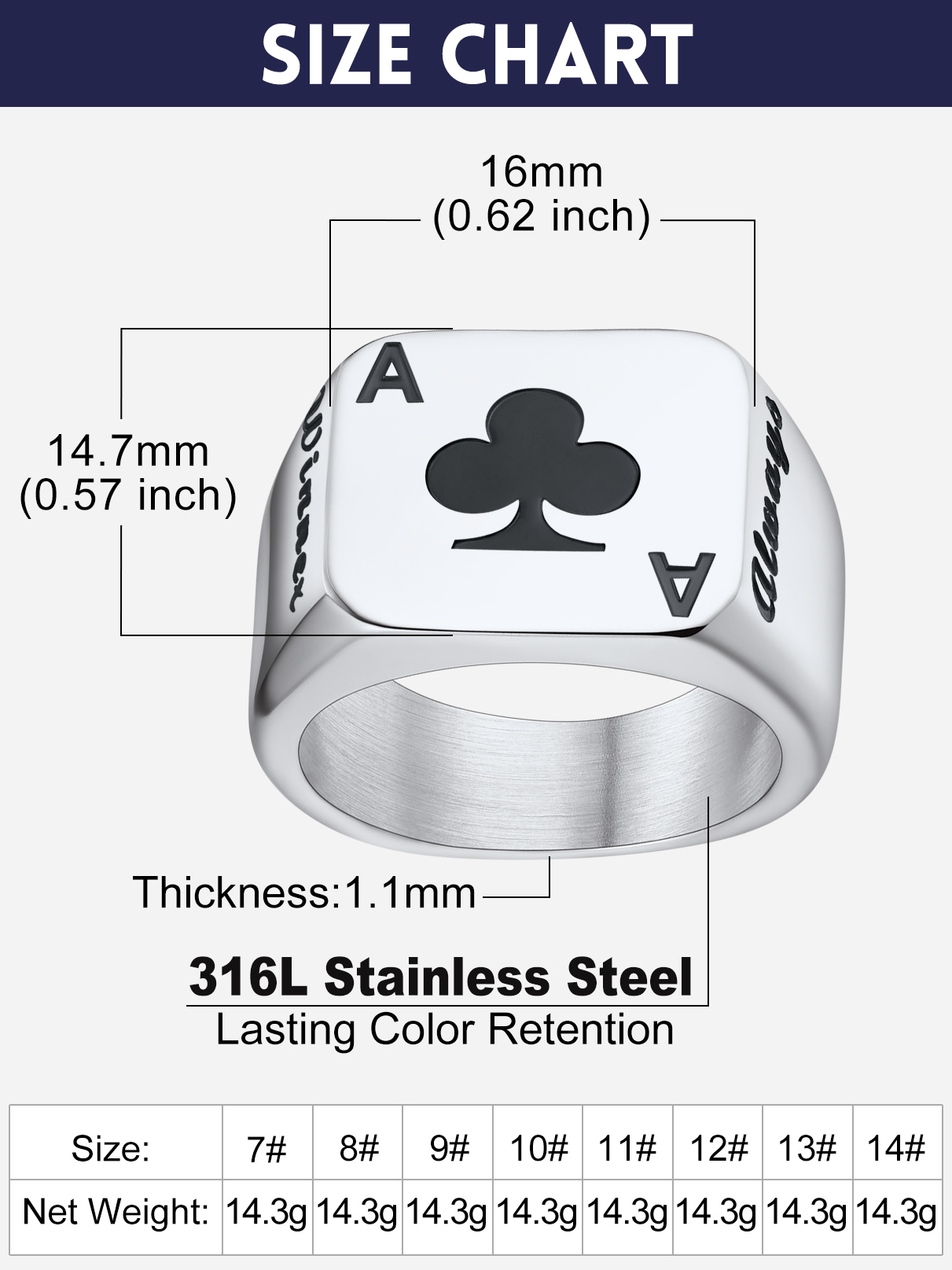 U7 Customized Square Rectangle - Initial Ring Custom review and price