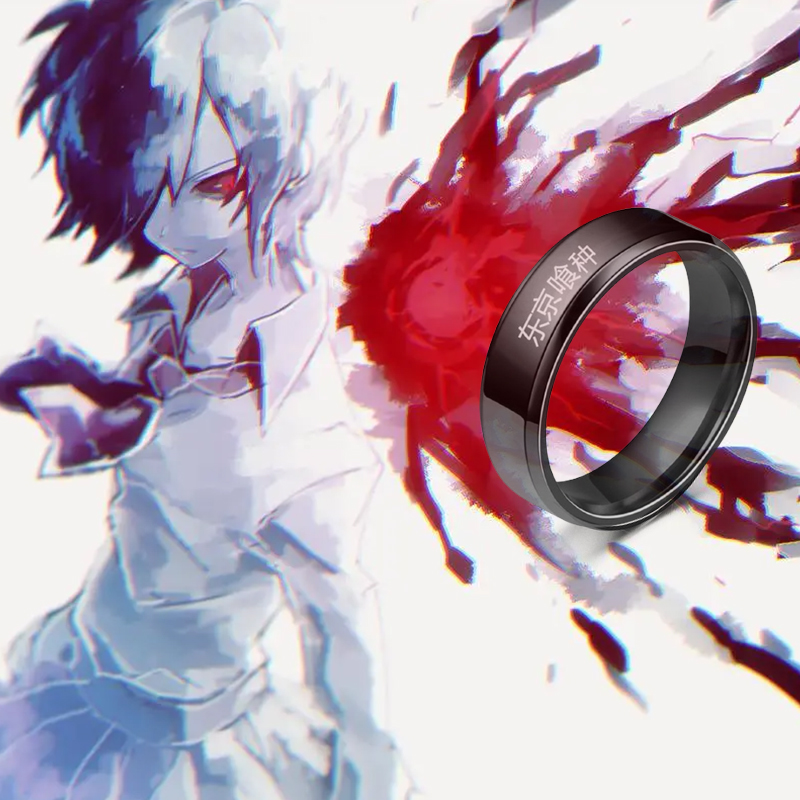 Anime Tokyo Ghoul Kinmu Kenyan - Initial Ring Custom review and price