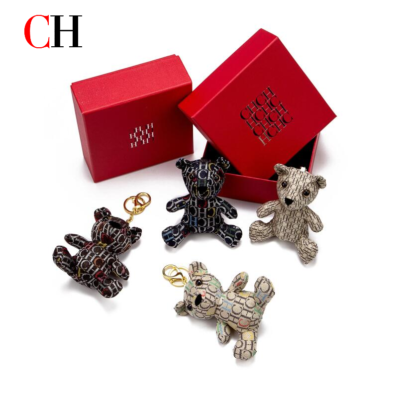 CH Monogram Bear Keychain Plus - Monogram Keychain Leather review and price