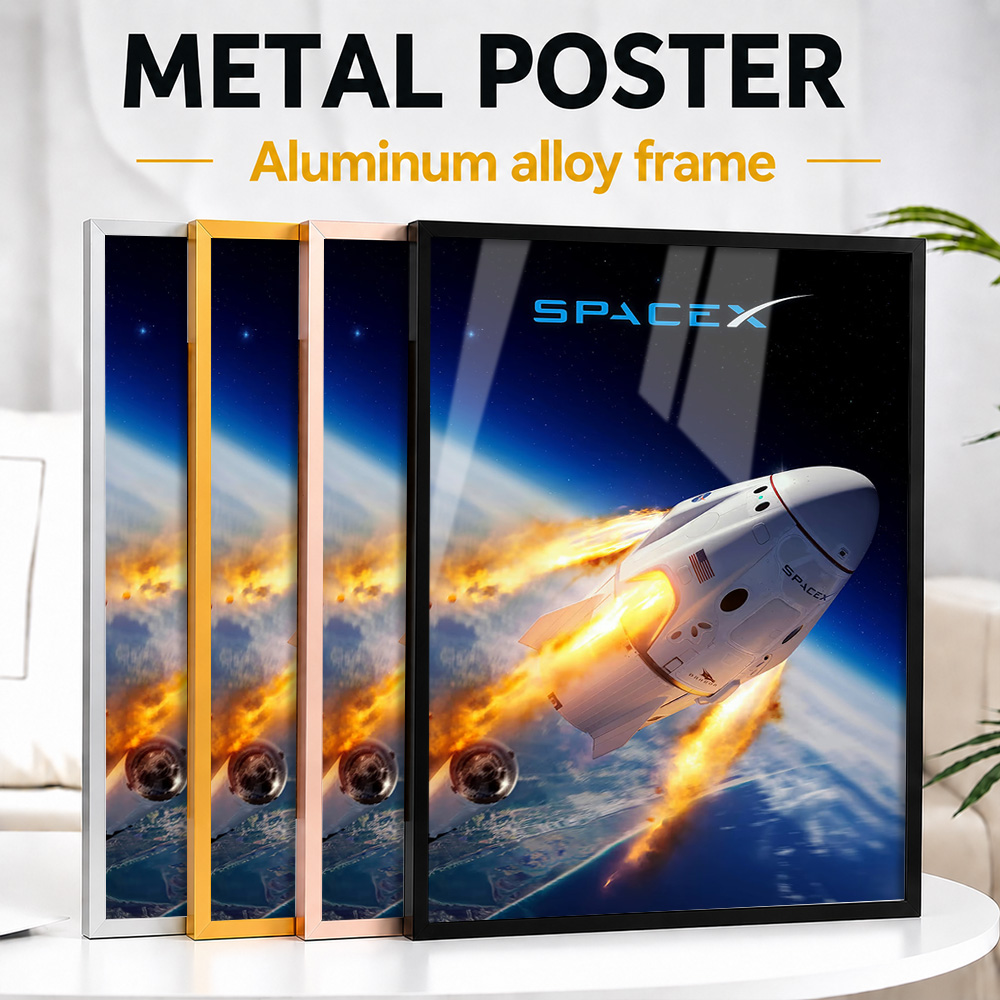 Spacex Dragon Capsule Reentry  - Custom Map Poster review and price