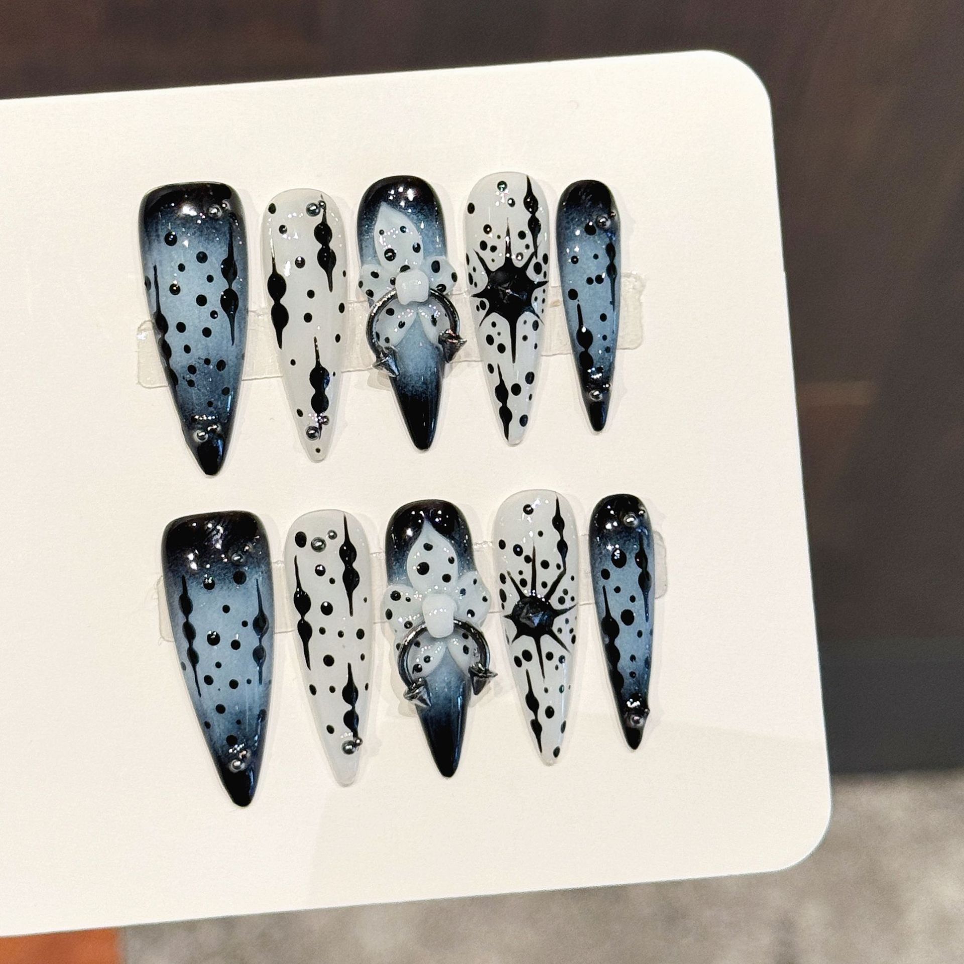 10pcs Gradient Ink Blue Handma - Pressed Flower Art review and price